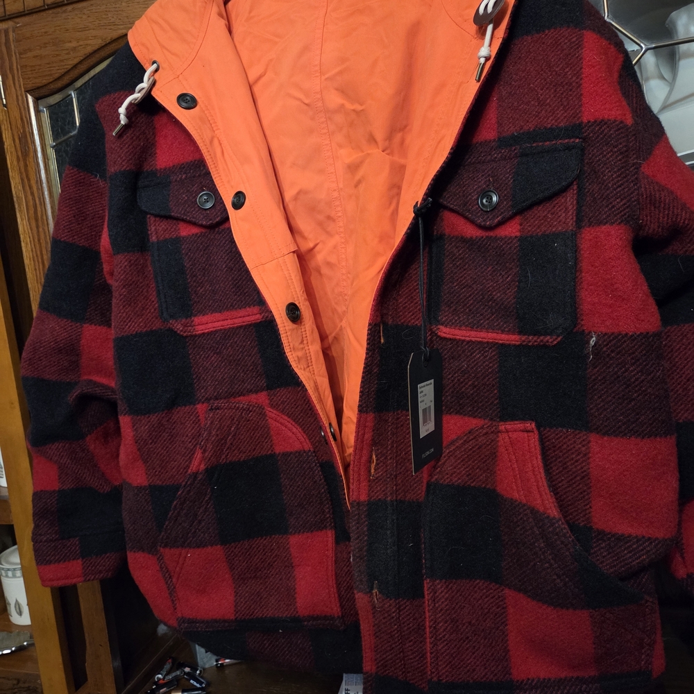 Filson Reversible Wool/Wind And Water Resistant Side